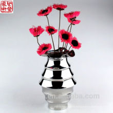 2016 New Stainless Steel Abstract Modern Flower Vase Home Decoration